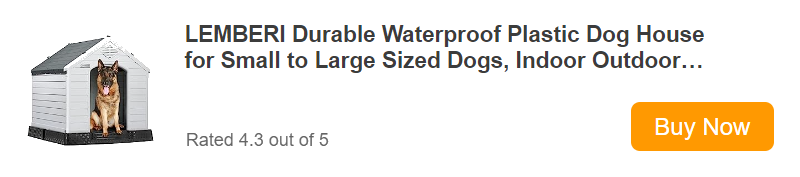 Lemberi durable waterproof dog house